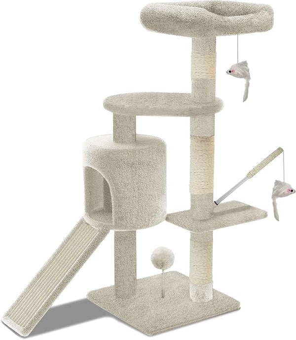 Alvi Cat Tree - Cat Tree with Scratching Post for Large Cats