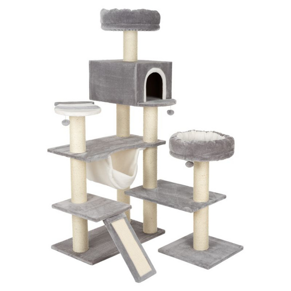 Alvi Cat Tree Giant Gingerbread Cat Tree with Ladder