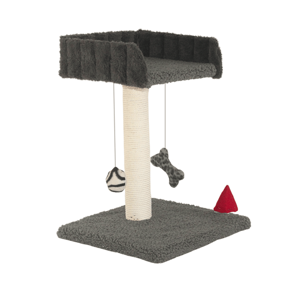 Stylish Scratching Post With Wide Perch